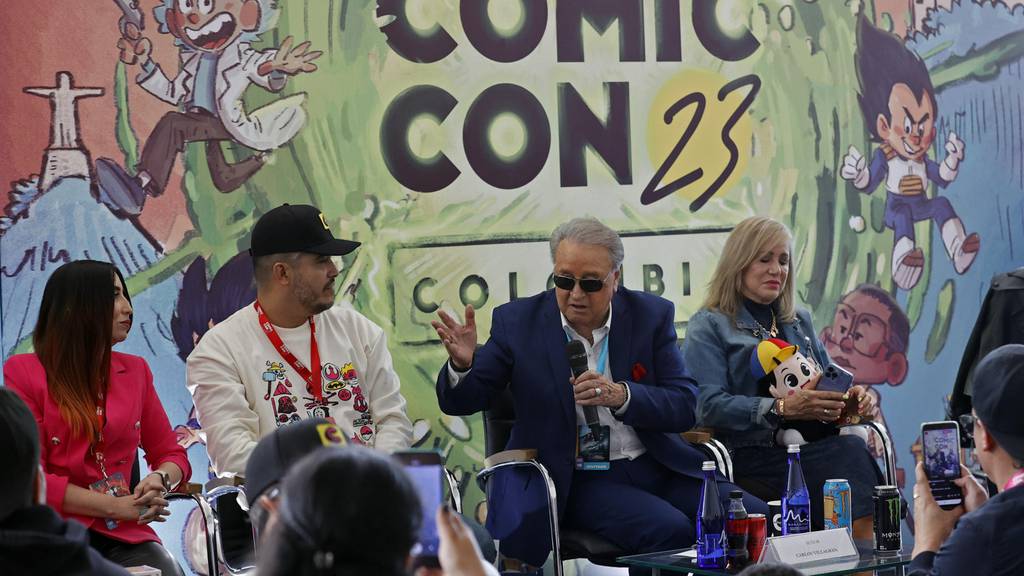 Kiko' y actores de voz llenan de vida la Comic-Con en Bogotá