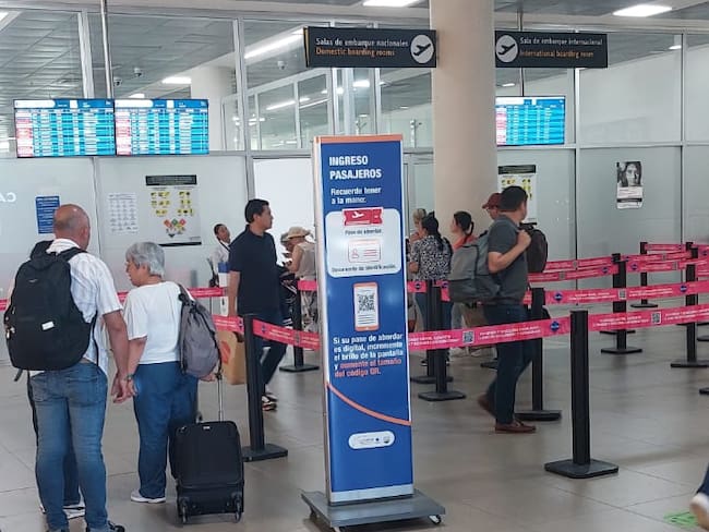 Continúan las quejas por las altas temperaturas al interior del aeropuerto de Santa Marta