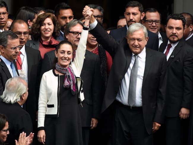 Andres Manuel Lopez Obrador y Claudia Sheinbaum | Foto: GettyImages