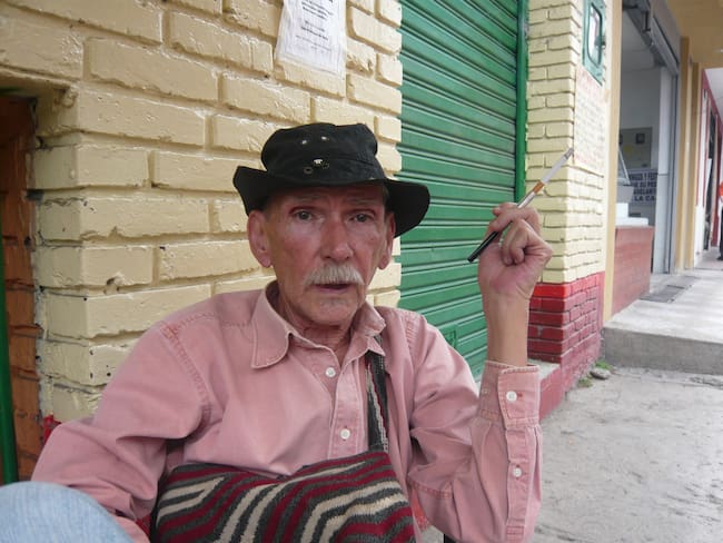 Eduardo Escobar, uno de los grandes pilares del Nadaísmo. Foto: Ricardo Rondón.