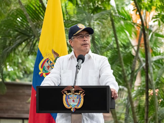 Gustavo Petro, presidente de Colombia. Foto: Getty Images.