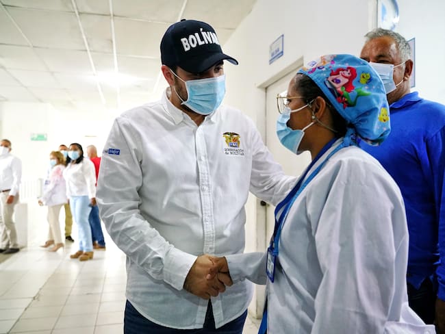 Gobernador de Bolívar Yamil Arana planeta cambio radical en infraestructura hospitalaria