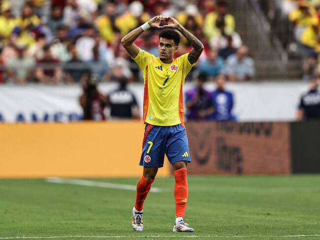 Luis Díaz con la Selección Colombia. (Photo by Omar Vega/Getty Images)