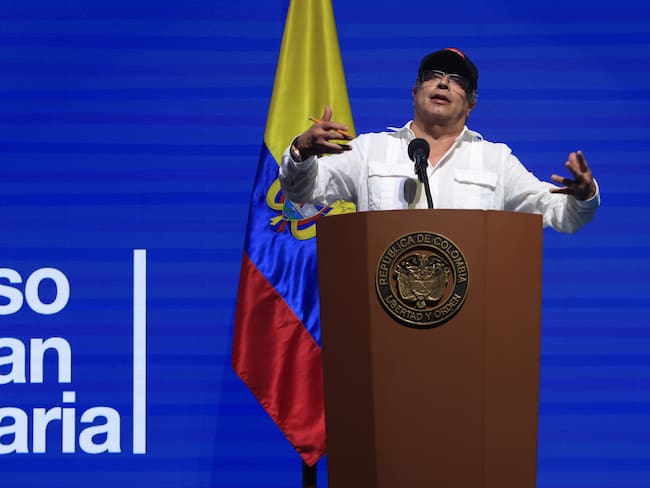 El presidente de Colombia Gustavo Petro. Foto: EFE.