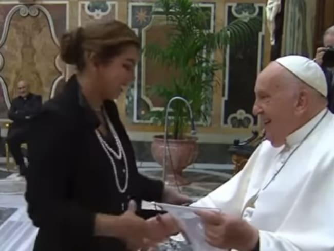 Tiene un carisma impresionante: Liss Pereira, comediante, por reunión con el papa Francisco