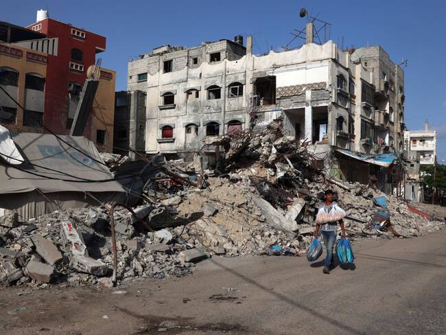 Conflicto Israel y Gaza. (Foto: EYAD BABA/AFP via Getty Images)