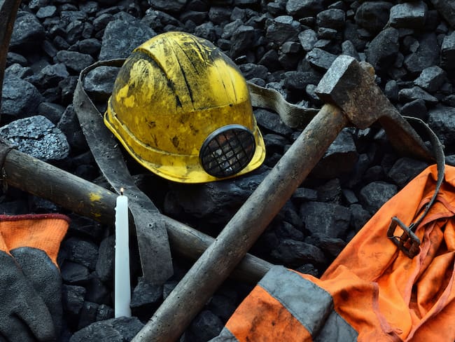 Imagen de referencia de accidente minero. Foto: Getty Images