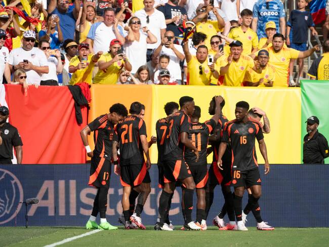 Selección Colombia contra Estados Unidos. Getty Images