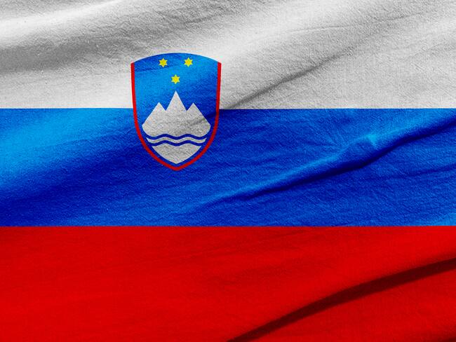 Bandera de Eslovenia. Foto: Getty Images