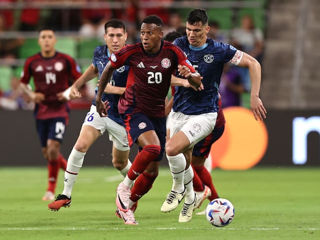 Costa Rica vs. Paraguay, CONMEBOL Copa América USA 2024. Foto: Omar Vega/Getty Images