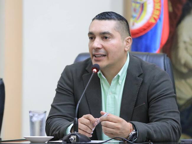 Gobernador del departamento del Cauca, Octavio Guzmán. Foto: cortesía Gobernación.