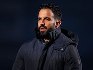 Ruben Amorim, exentrenador del Manchester United. FOTO: Diogo Cardoso/Getty Images.