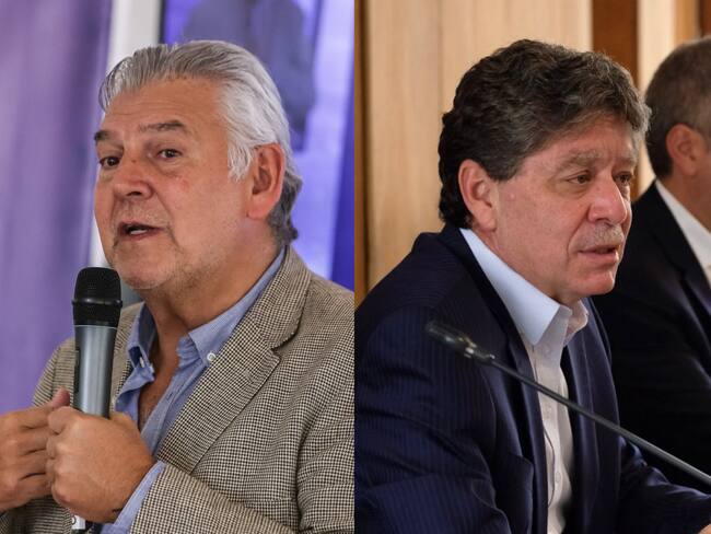 Jaime Alberto Cabal, presidente de Fenalco y Bruce Mac Master, presidente de la Andi | Fotos: Colprensa