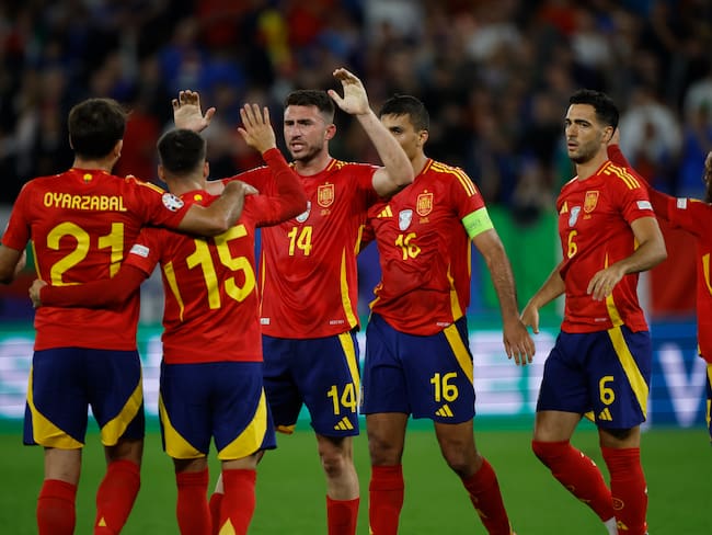 Selección de España. Foto: EFE.