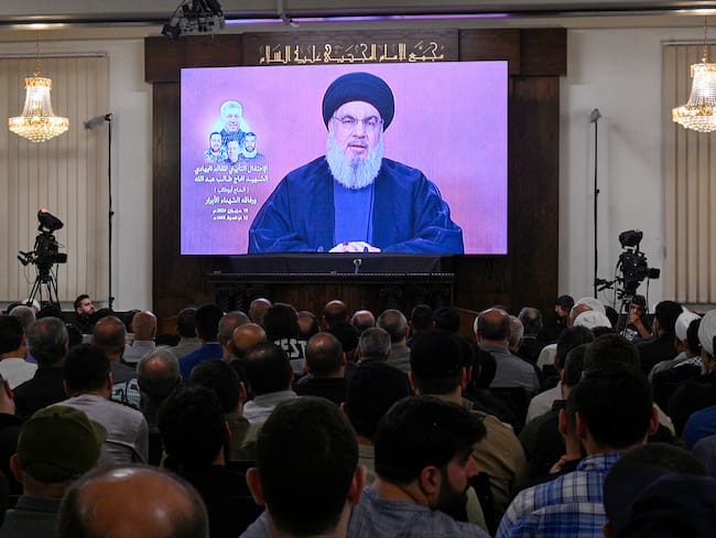 Líder de Hezbolá Hassan Nasrallah. Foto: EFE/EPA/WAEL HAMZEH