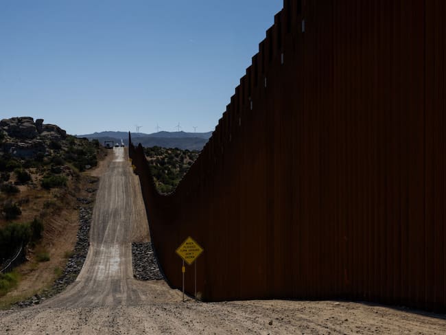 Frontera de Estados Unidos y México. (Photo by Qian Weizhong/VCG via Getty Images)