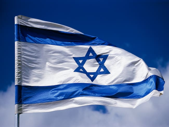 Bandera de Israel. Foto: Getty Images