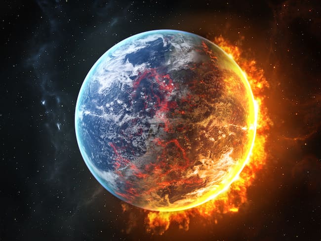 Imagen de referencia de la temperatura de la Tierra. Foto: Getty Images