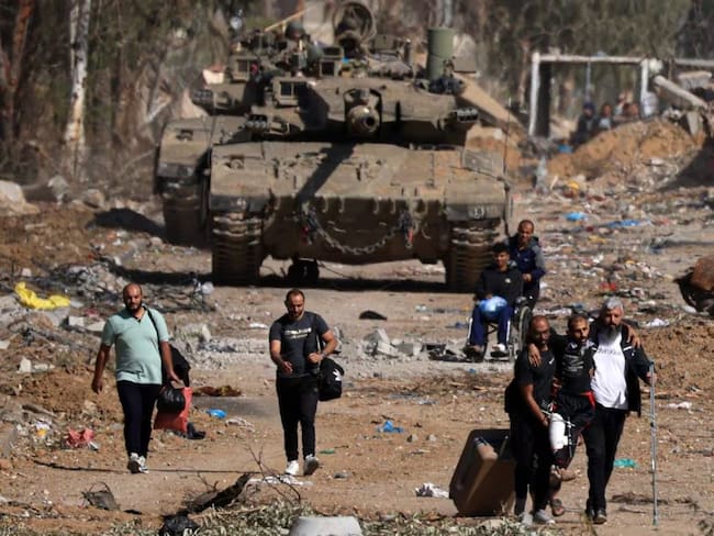 Dramático testimonio de corresponsal W en Gaza: “siempre está el miedo de ser bombardeado”