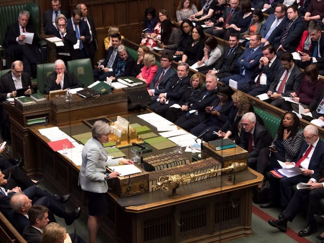 Caos en el Parlamento británico por una moción sobre Gaza. Imagen de referencia del Parlamento británico. Foto: