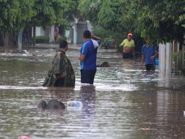 Inundaciones en Córdoba. Foto: cortesía comunidad de Lorica (referencia).