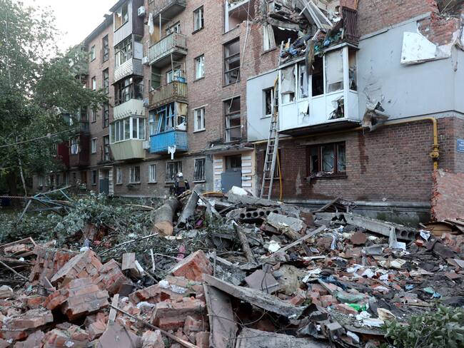 Conflicto entre Rusia y Ucrania. (Photo by Ukrinform/NurPhoto via Getty Images)