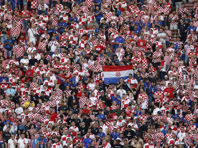 Croacia vs. Italia. Foto: EFE/EPA/ROBERT GHEMENT