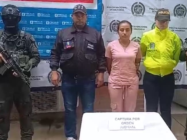 &#039;La Enfermera&#039;. Foto: Policía Cauca