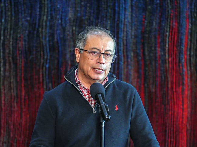 Gustavo Petro, presidente de Colombia. EFE/Juan Diego Cano/Presidencia de Colombia.