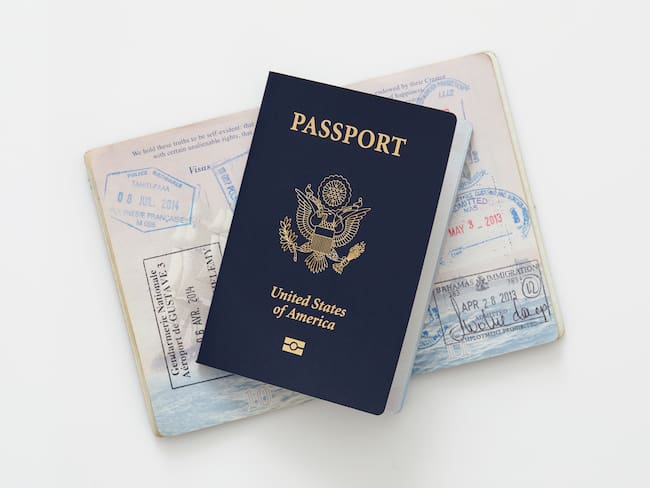 Imagen de referencia visas y pasaportes. Crédito: Getty Images