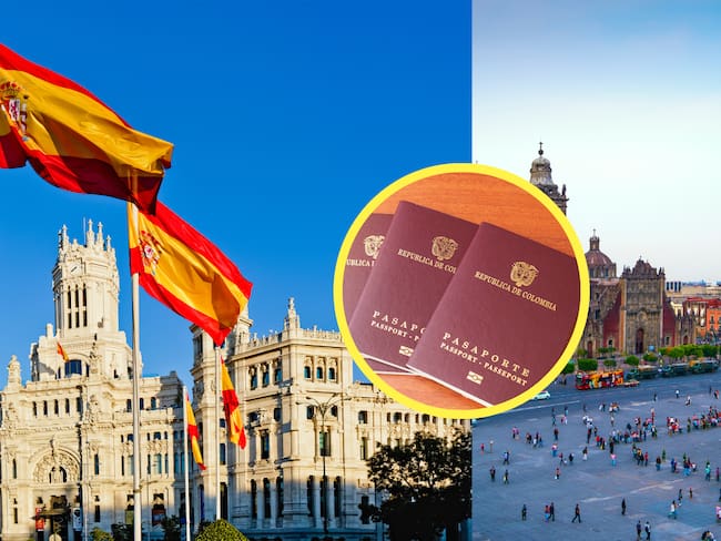 Getty Images - Requisitos para visitar México y España únicamente con el pasaporte colombiano
