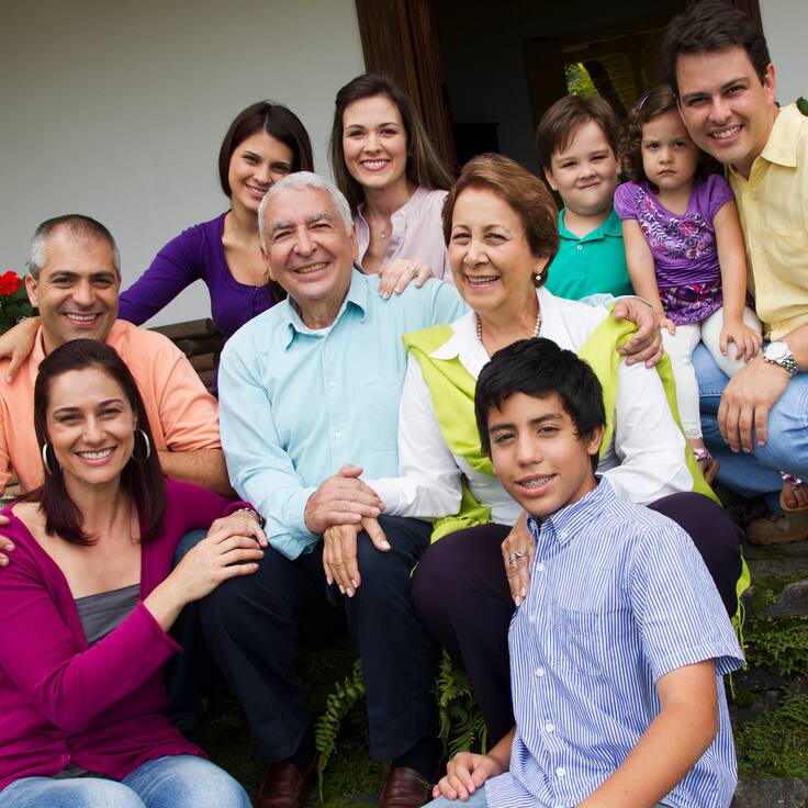 Familia colombiana (GettyImages)