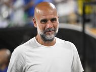 Pep Guardiola en junio de 2025 durante el Mundial de Clubes de la FIFA. FOTO: EFE/EPA/MIGUEL RODRIGUEZ
