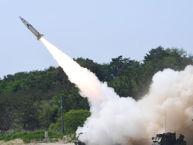 Misiles en Corea del Sur. (Photo by South Korean Defense Ministry via Getty Images)