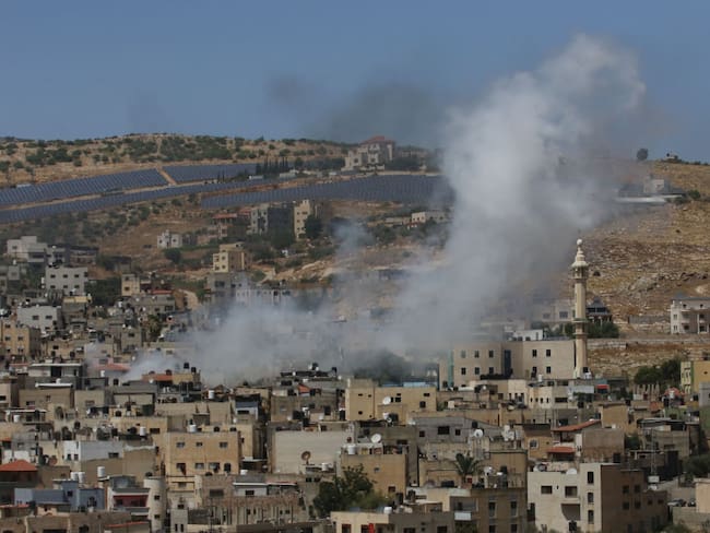 Ataques de Israel a Gaza. (Photo by Nedal Eshtayah/Anadolu via Getty Images)
