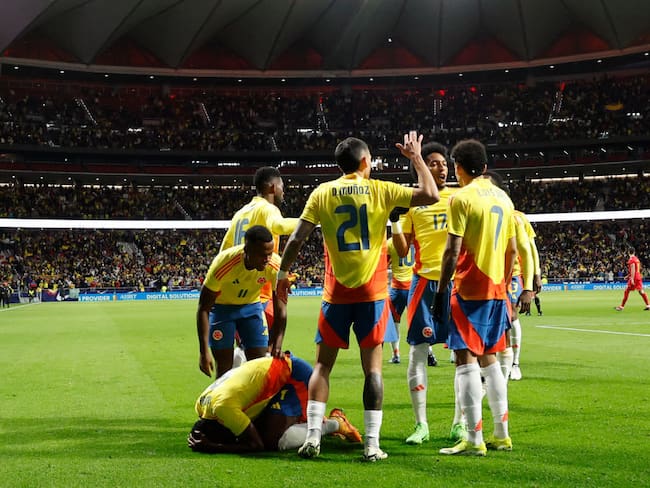 Selección Colombia. (Photo by OSCAR DEL POZO/AFP via Getty Images)