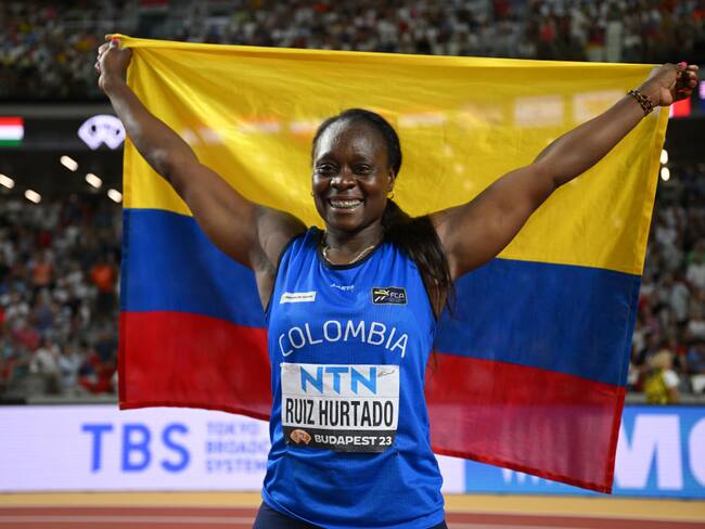 Flor Denis Ruiz, la colombiana que obtuvo medalla en Mundial de atletismo de Budapest