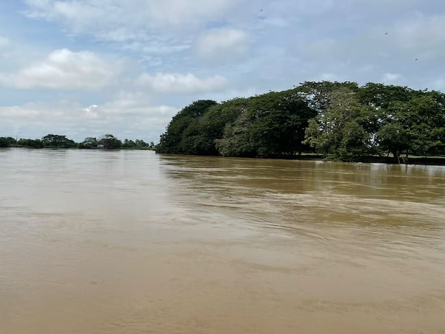 Río Sinú. Foto. prensa Alcaldía de Lorica, Córdoba.