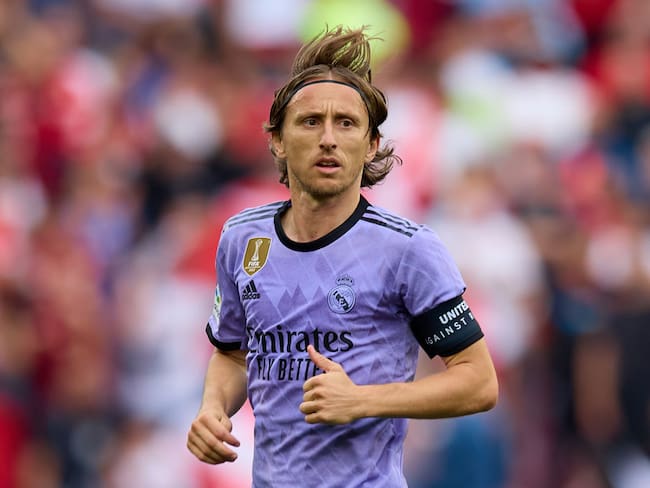 Luka Modric. (Photo by Fran Santiago/Getty Images)