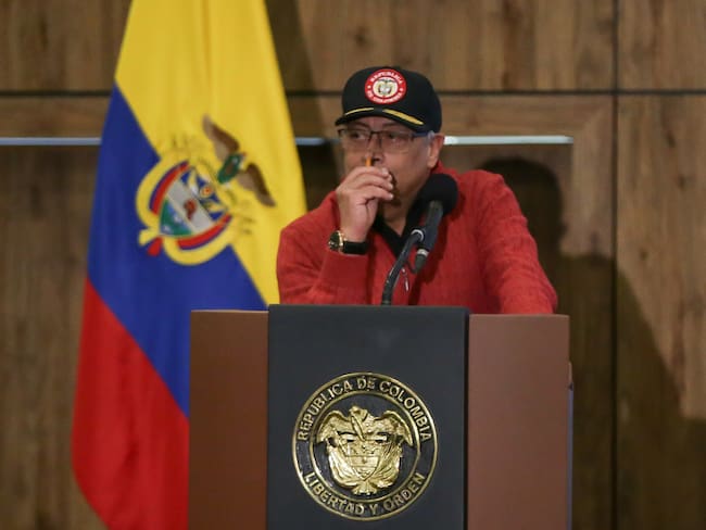Gustavo Petro, presidente de Colombia. Foto: Colprensa.