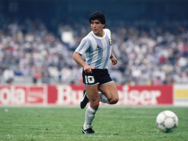 Diego Maradona. Foto: Allsport/Getty Images/Hulton Archive