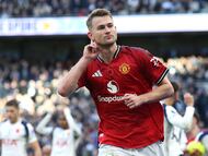 Matthijs de Ligt celebra el gol del empate ante el Tottenham Hotspur. FOTO. Charlotte Wilson/Getty Images