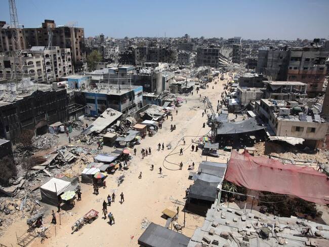 Conflicto Israel y Gaza. (Photo by OMAR AL-QATTAA/AFP via Getty Images)