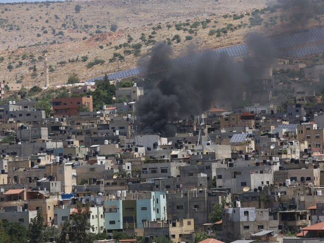 Ataques de Israel a Cisjordania. (Photo by Nedal Eshtayah/Anadolu via Getty Images)