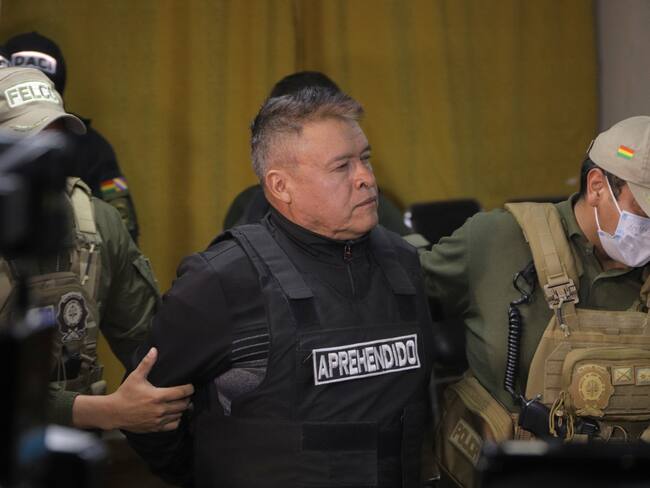 El destituido jefe militar del Ejército de Bolivia, Juan José Zúñiga. Foto: EFE/ STR